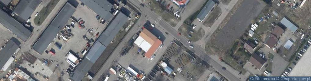 Zdjęcie satelitarne Dro Kom Stacja kontroli pojazdów / transport