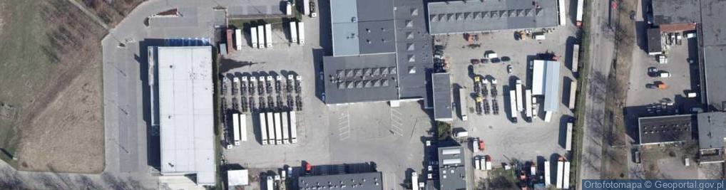 Zdjęcie satelitarne Okręgowa Stacja Kontroli Pojazdów EL/119
