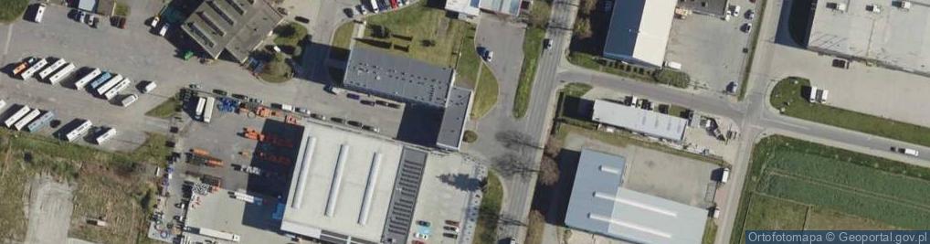 Zdjęcie satelitarne Okręgowa Stacja Kontroli Pojazdów PKS w Kluczborku