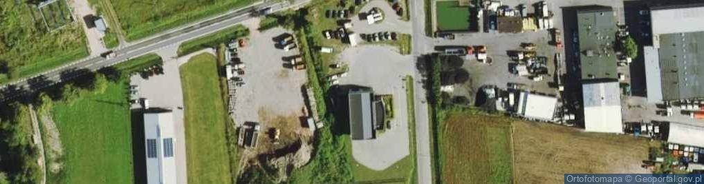 Zdjęcie satelitarne Okręgowa Stacja Kontroli Pojazdów WGM/008