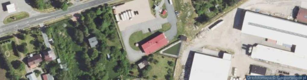 Zdjęcie satelitarne Okręgowa Stacja Kontroli Pojazdów WIMAR