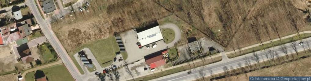Zdjęcie satelitarne Okręgowa Stacja Kontroli Pojazdów