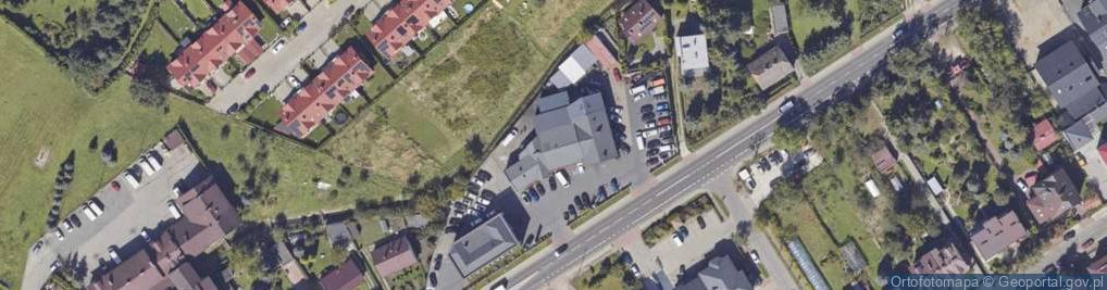 Zdjęcie satelitarne OMT OKRĘGOWA STACJA KONTROLI POJAZDÓW TARNÓW