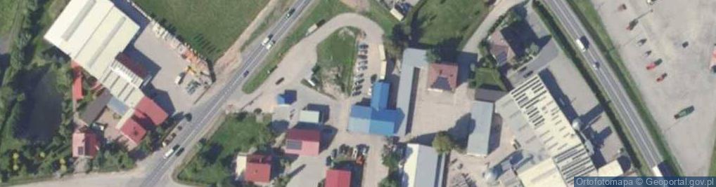 Zdjęcie satelitarne Pilarek - Okręgowa SKP