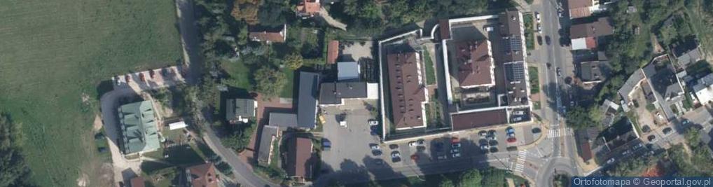 Zdjęcie satelitarne Podstawowa Stacja Kontroli Pojazdów WGR/022/P