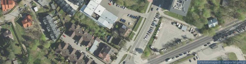 Zdjęcie satelitarne PODSTAWOWA STACJA KONTROLI POJAZDÓW