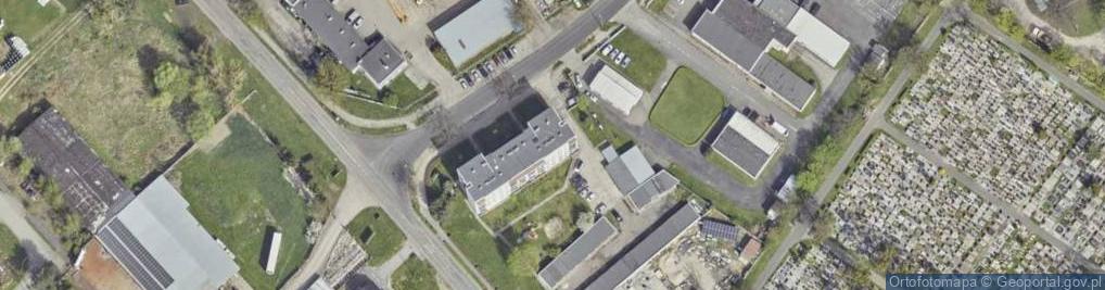 Zdjęcie satelitarne Stacja Kontroli Pojazdów Brzeg