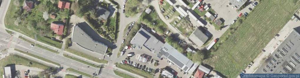 Zdjęcie satelitarne Stacja Kontroli Pojazdów DAKRO