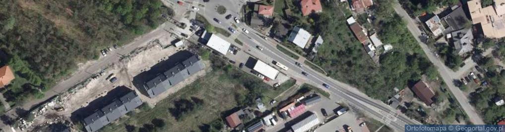 Zdjęcie satelitarne Stacja Kontroli Pojazdów Leta