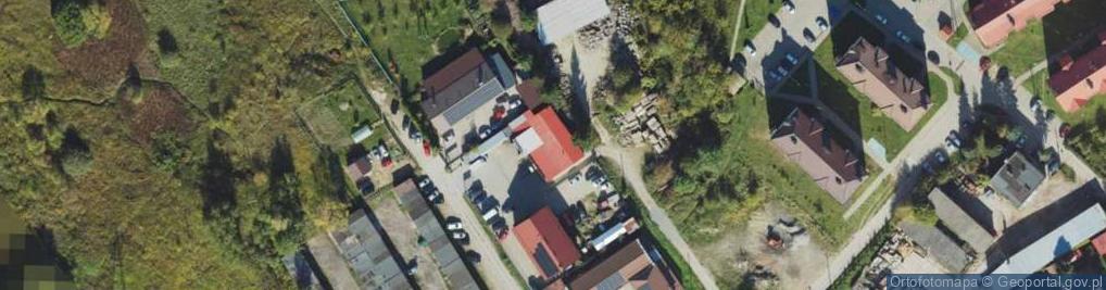 Zdjęcie satelitarne Stacja kontroli pojazdów Sebastian Szkoła