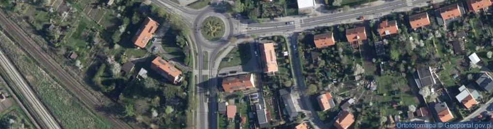 Zdjęcie satelitarne Stacja Kontroli Pojazdów SKA