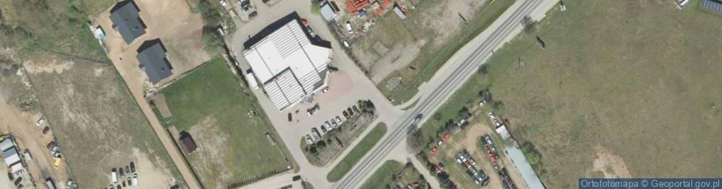 Zdjęcie satelitarne Stacja Kontroli Pojazdów