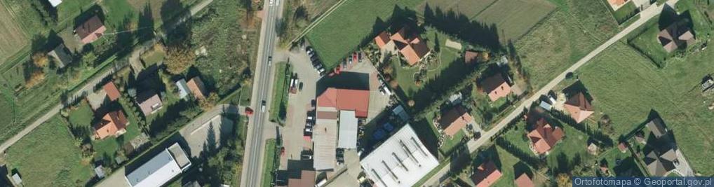 Zdjęcie satelitarne Stacja Kontroli Pojazdów