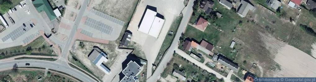 Zdjęcie satelitarne Stacja Kontroli Pojazdów