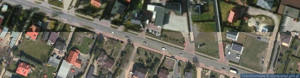 Zdjęcie satelitarne Stacja Kontroli Pojazdów