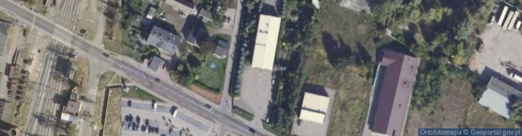 Zdjęcie satelitarne Stacja kontroli pojazdów