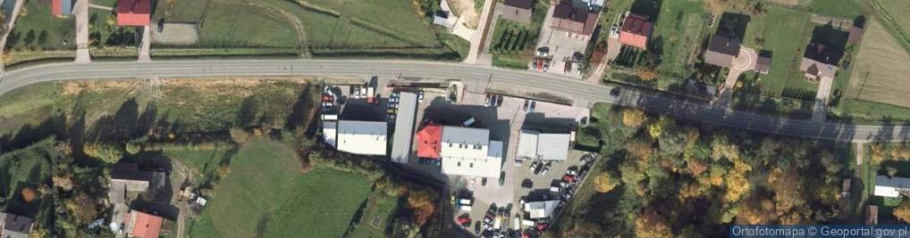 Zdjęcie satelitarne Stacja Kontroli Pojazdów