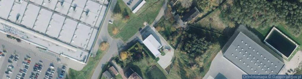 Zdjęcie satelitarne Stacja Kontroli Pojazdów