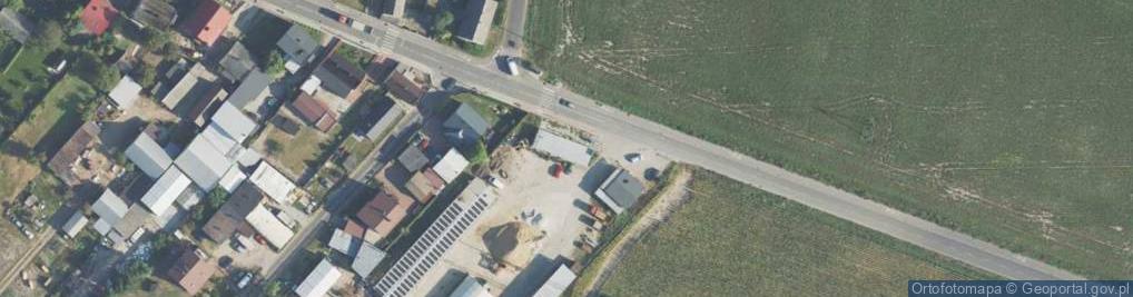 Zdjęcie satelitarne Stacja kontroli pojazdów