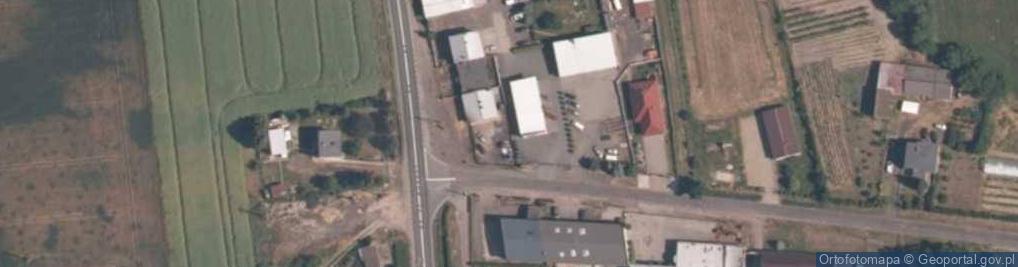 Zdjęcie satelitarne Stacja Kontroli Pojazdów
