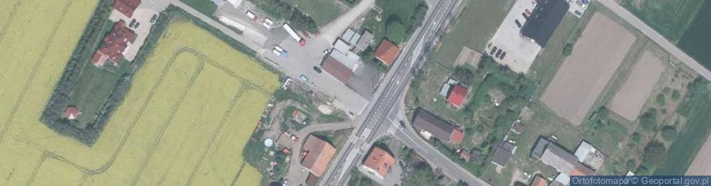 Zdjęcie satelitarne Stacja Kontroli Pojazdów