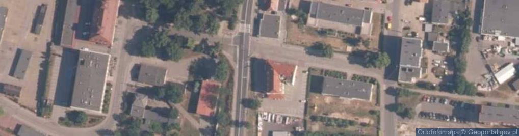 Zdjęcie satelitarne Stacja Kontroli Pojazdów