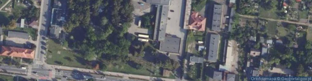 Zdjęcie satelitarne Stacja Kontroli Pojazdów