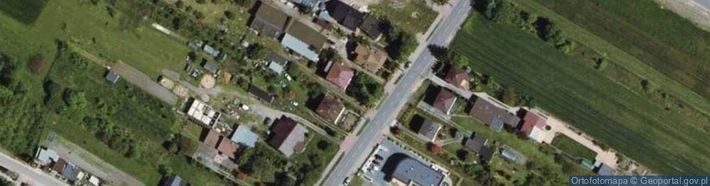 Zdjęcie satelitarne Stacja Kontroli Pojazdów