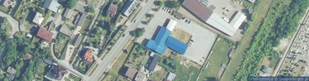 Zdjęcie satelitarne Stacja Kontroli Pojazdów