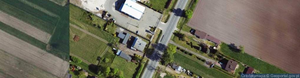 Zdjęcie satelitarne Stacja Kontroli Pojazdów