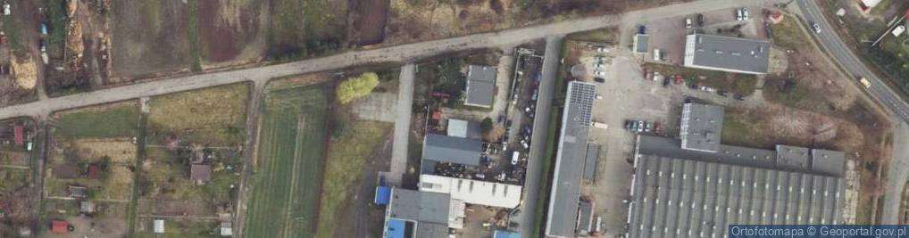 Zdjęcie satelitarne Stacja Kontroli Pojazdów