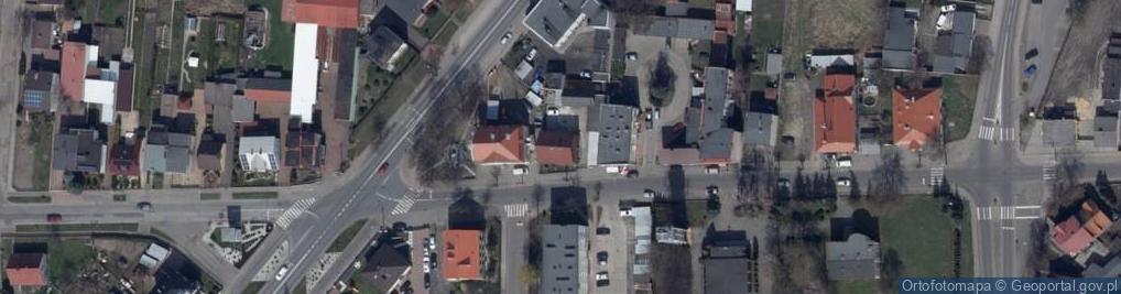 Zdjęcie satelitarne Stacja Kontroli Pojazdów