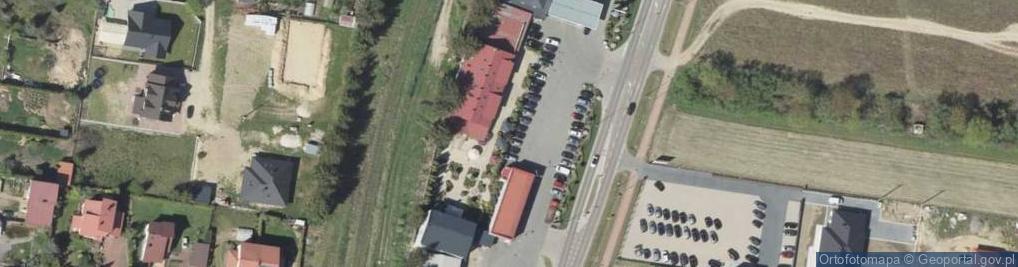 Zdjęcie satelitarne Stacja Kontroli Pojazdów