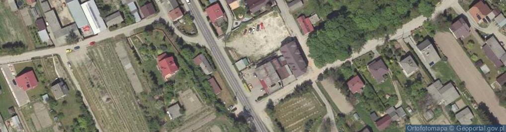 Zdjęcie satelitarne Stacja Kontroli Pojazdów