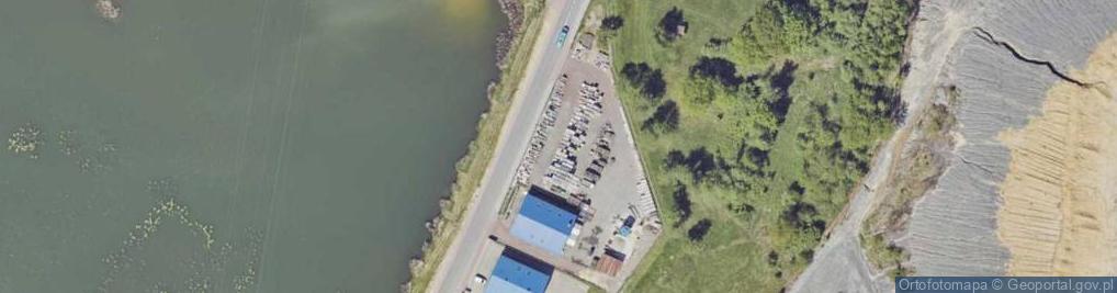 Zdjęcie satelitarne Stacja Kontroli Pojazdów