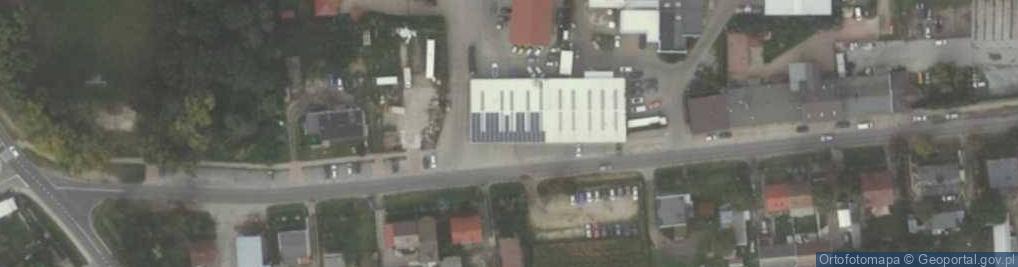 Zdjęcie satelitarne Stacja Kontroli Pojazdów