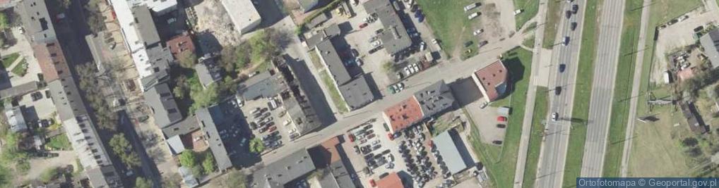 Zdjęcie satelitarne Stacja Kontroli pojazdów