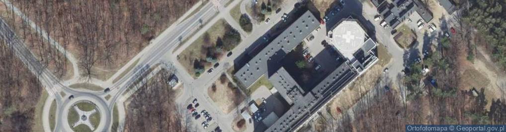 Zdjęcie satelitarne Regionalne Centrum Krwiodawstwa i Krwiolecznictwa
