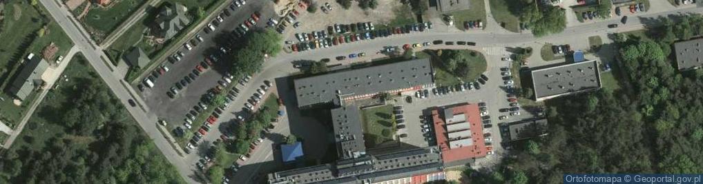 Zdjęcie satelitarne Regionalne Centrum Krwiodawstwa i Krwiolecznictwa