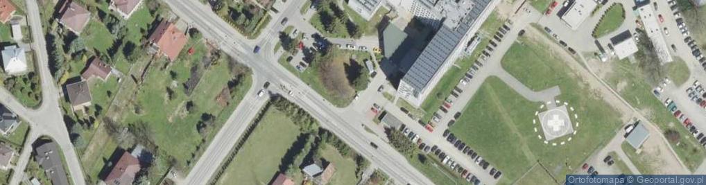 Zdjęcie satelitarne Regionalne Centrum Krwiodawstwa i Krwiolecznictwa