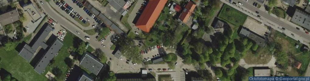 Zdjęcie satelitarne Regionalne Centrum Krwiodawstwa i Krwiolecznictwa