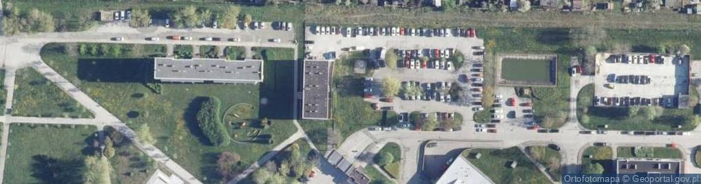 Zdjęcie satelitarne Regionalne Centrum Krwiodawstwa i Krwiolecznictwa