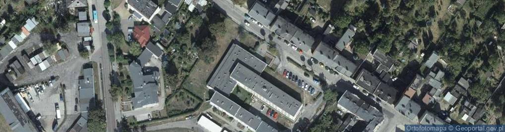 Zdjęcie satelitarne Regionalne Centrum Krwiodawstwa i Krwiolecznictwa