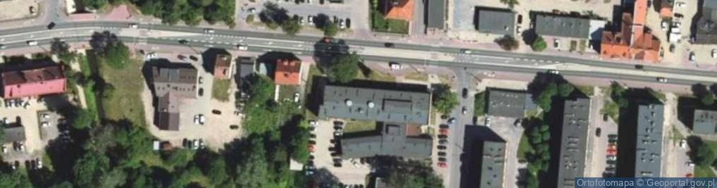 Zdjęcie satelitarne Regionalne Centrum Krwiodawstwa i Krwiolecznictwa