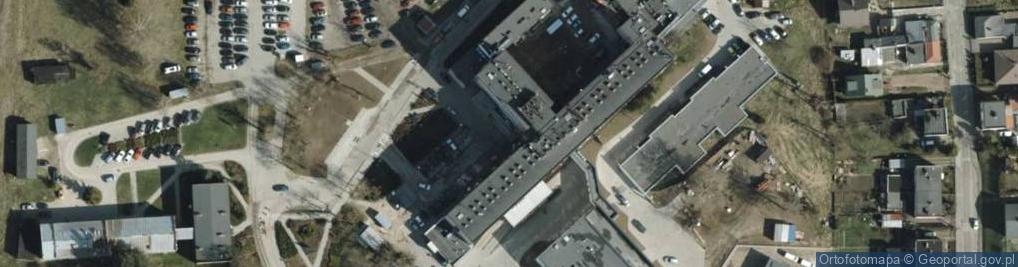 Zdjęcie satelitarne Regionalne Centrum Krwiodawstwa i Krwiolecznictwa