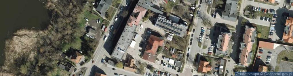 Zdjęcie satelitarne Regionalne Centrum Krwiodawstwa i Krwiolecznictwa