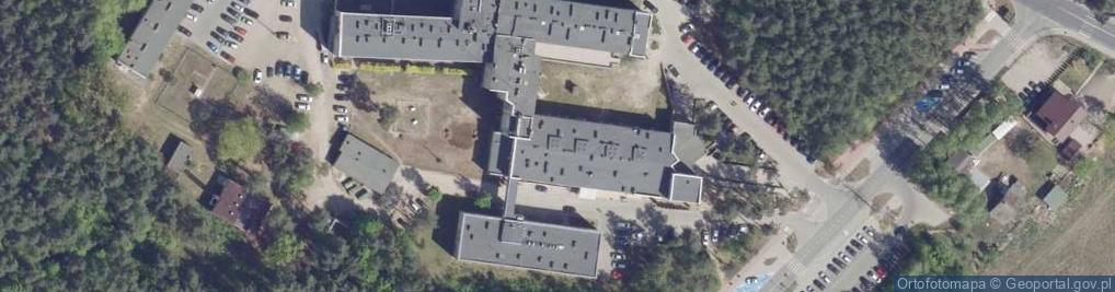 Zdjęcie satelitarne Regionalne Centrum Krwiodawstwa i Krwiolecznictwa