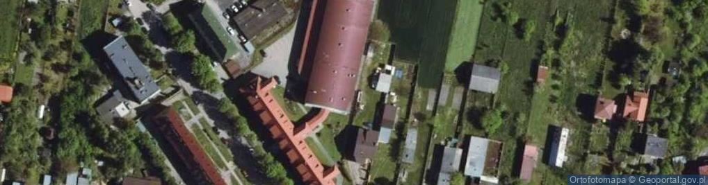 Zdjęcie satelitarne Regionalne Centrum Krwiodawstwa i Krwiolecznictwa