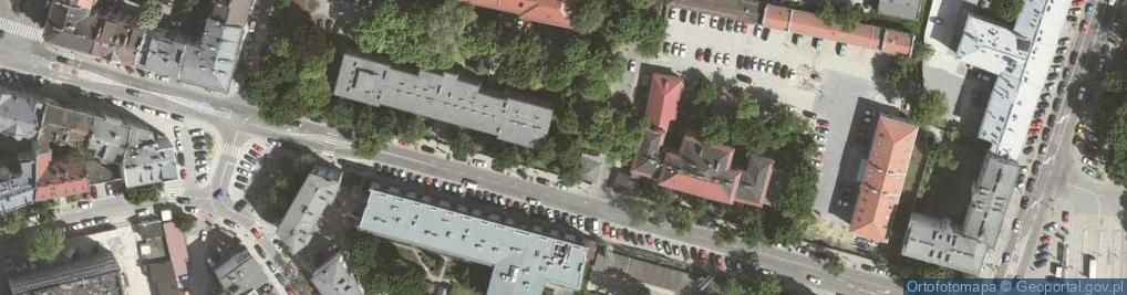 Zdjęcie satelitarne Wojskowe Centrum Krwiodawstwa i Krwiolecznictwa SP ZOZ
