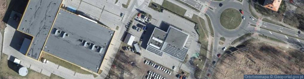 Zdjęcie satelitarne Punkt ładowania pojazdów